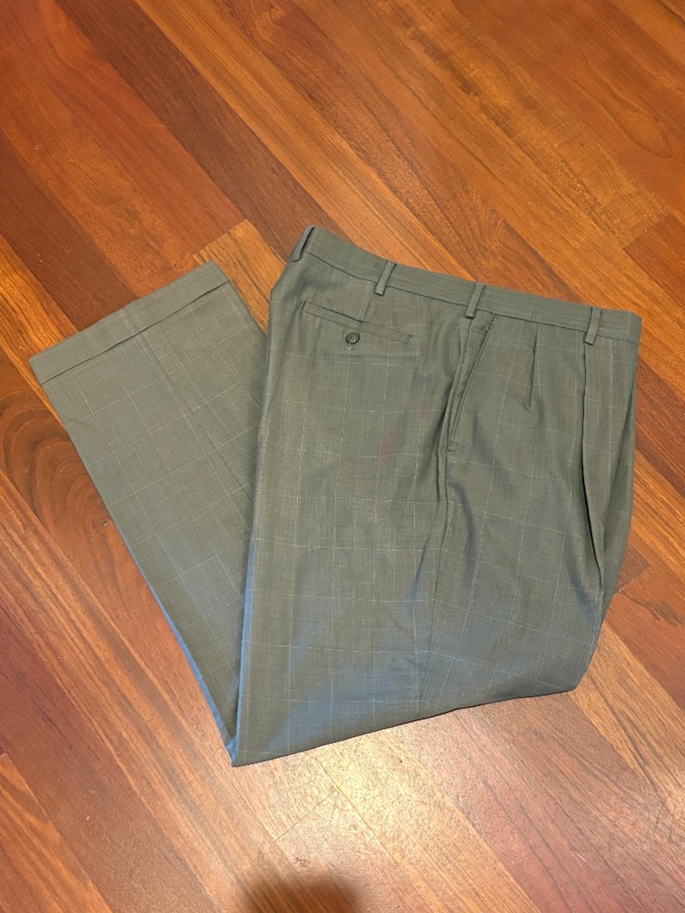 Louis Raphael Tailored Brown Dress Pants